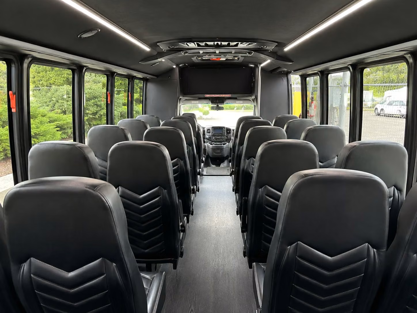 20 passenger minibus inside