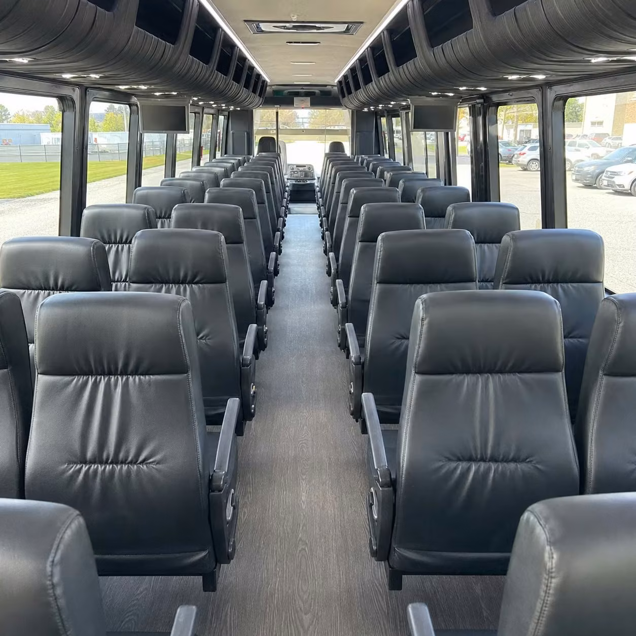 35 passenger minibus interior
