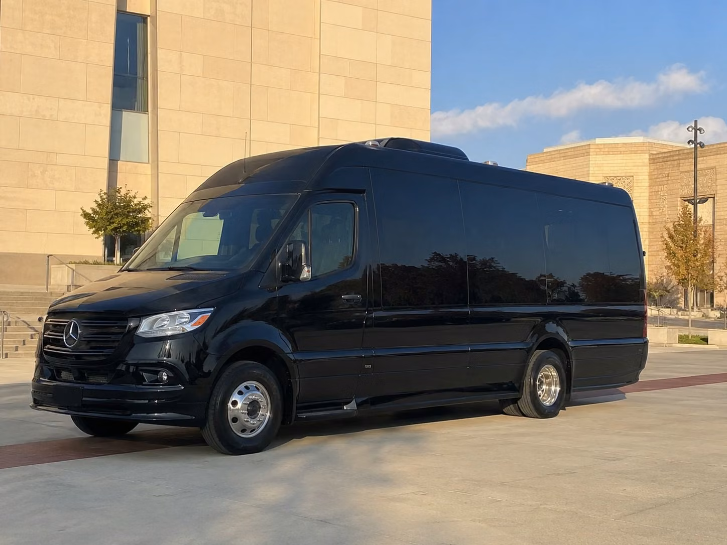 oklahoma city sprinter van rental with driver