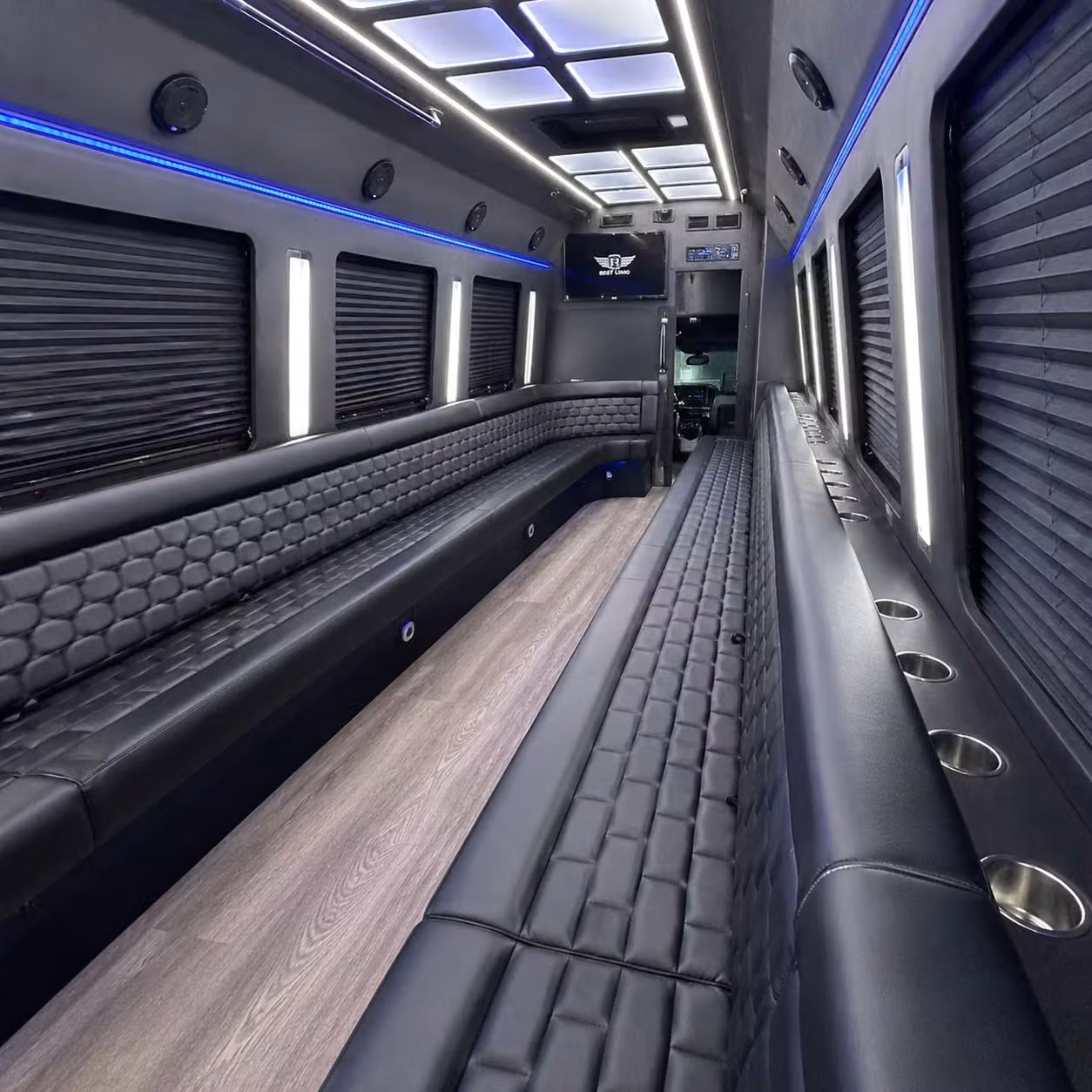 party bus interior