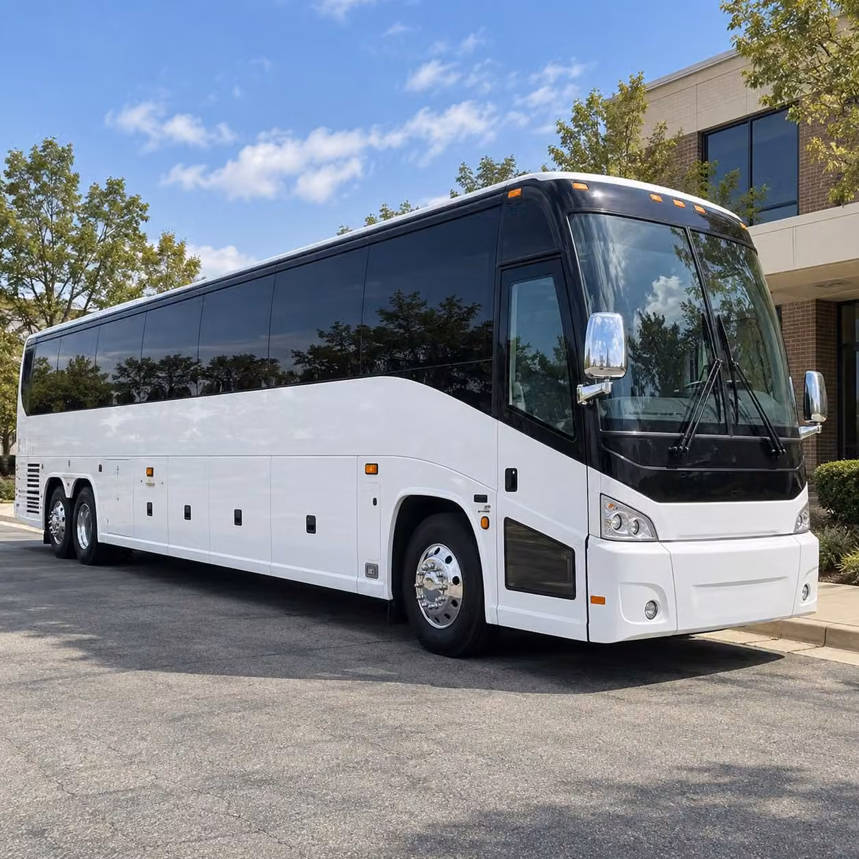 rather than splitting your group into multiple cars keep everyone together with an oklahoma city prom bus