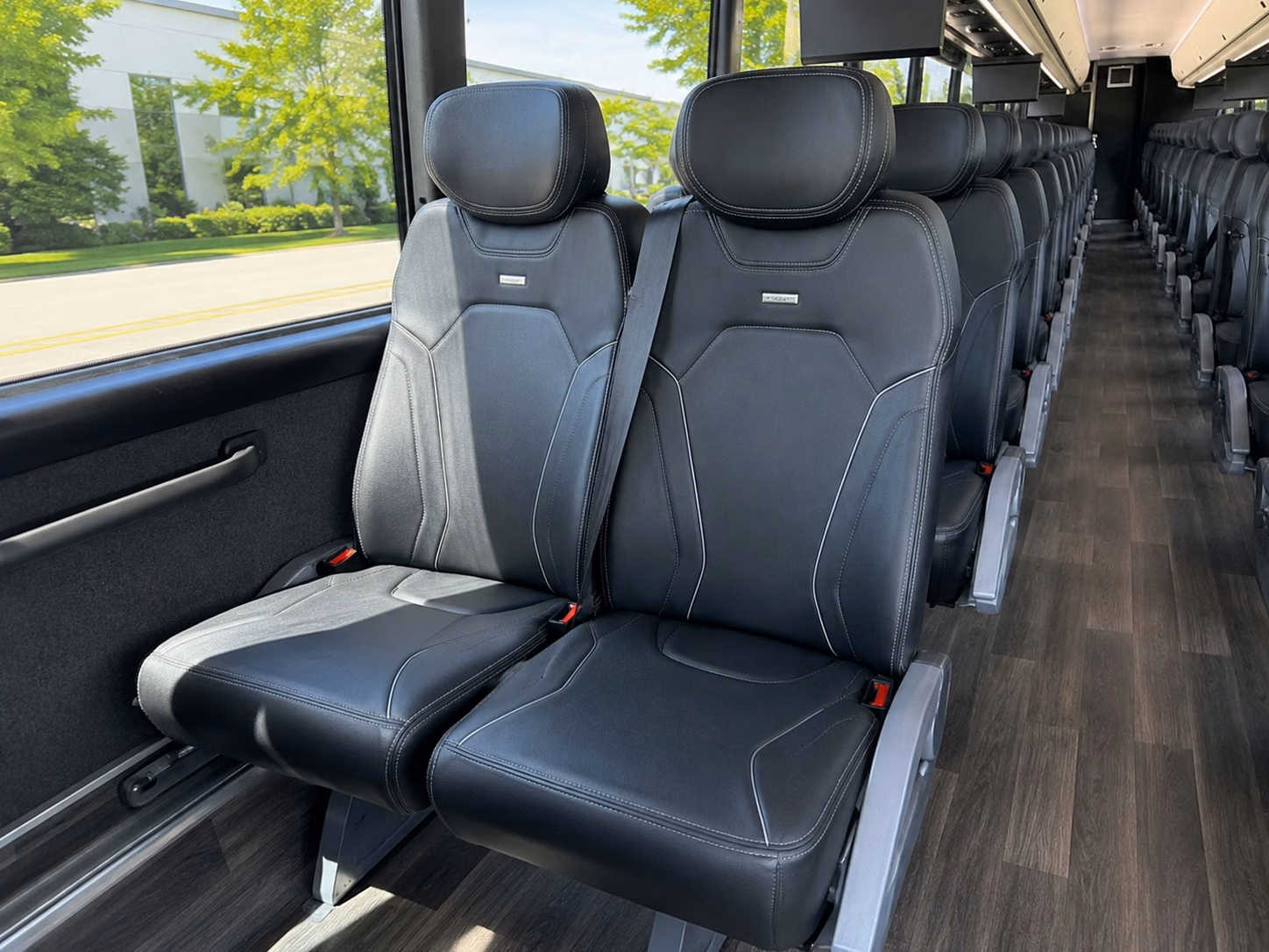 shuttle buses for oklahoma city ceremony to reception transfers