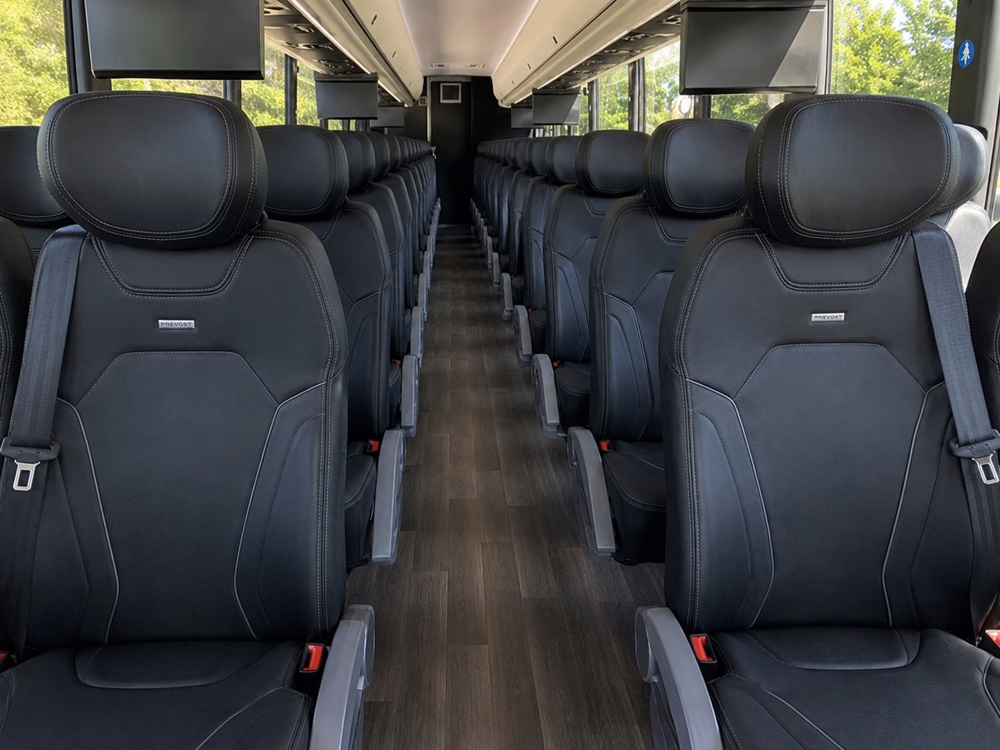 what bus types are available for oklahoma city weddings